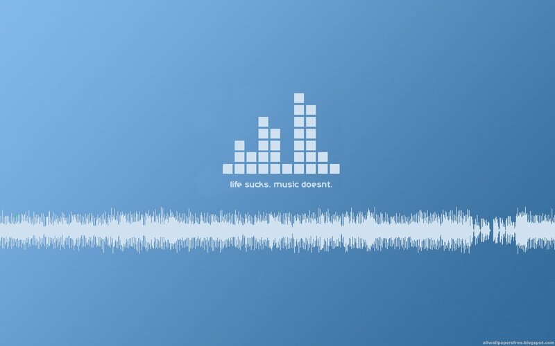 Music quote wallpaper