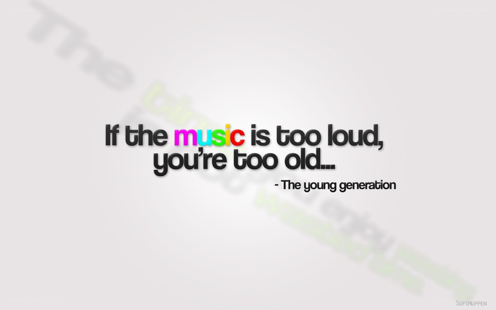 music quote wallpaper