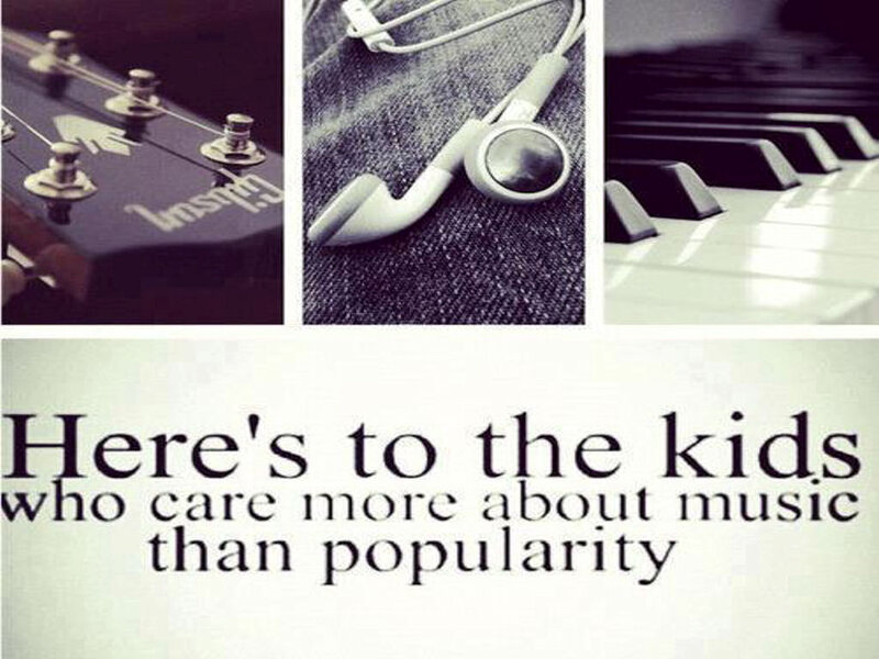 Music-related Items Collage