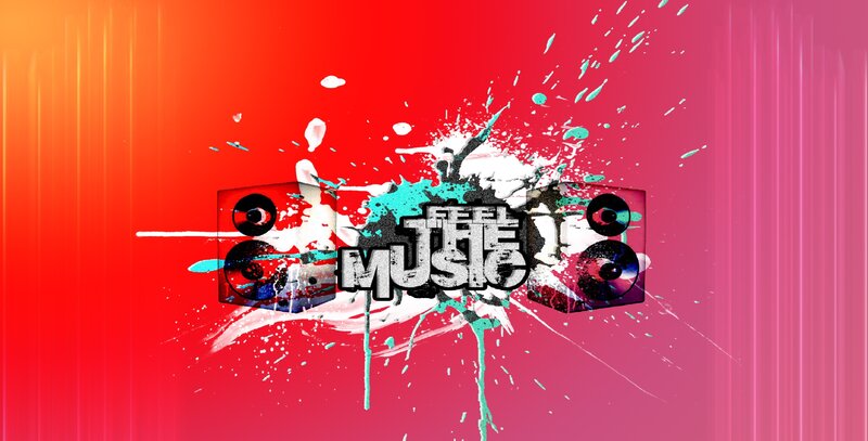 Music Speakers with Splashes