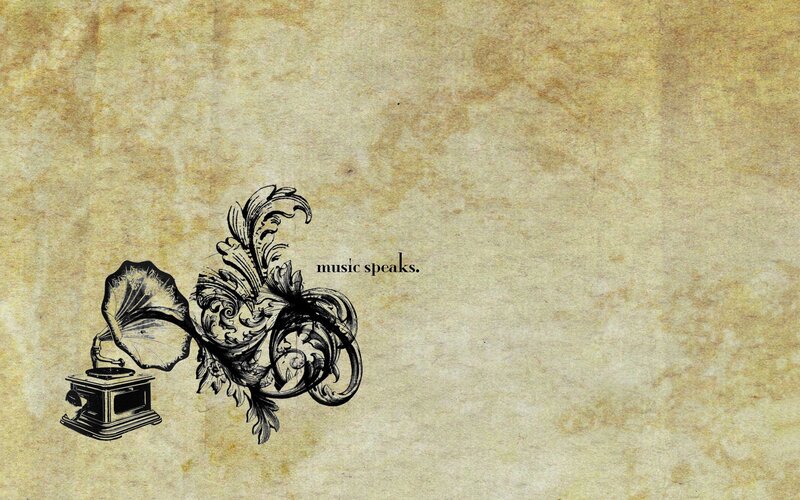 music speaks illustration