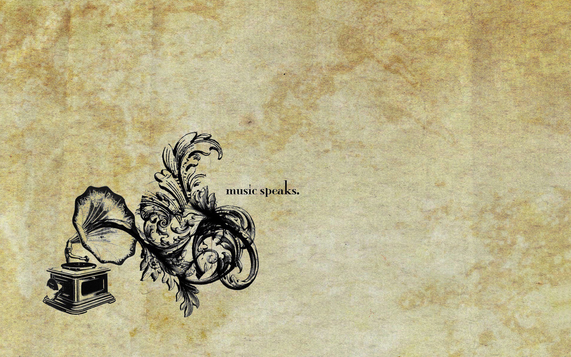 music speaks illustration