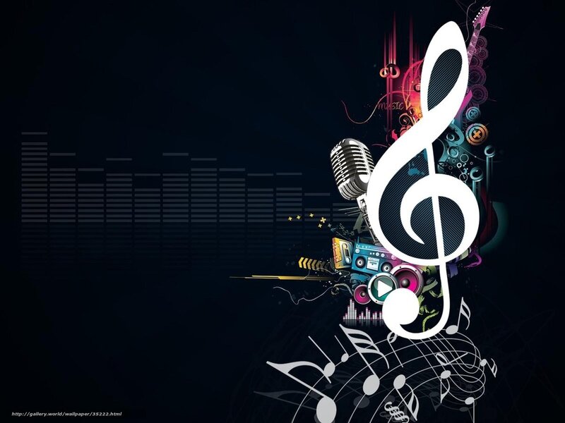 Music theme wallpaper