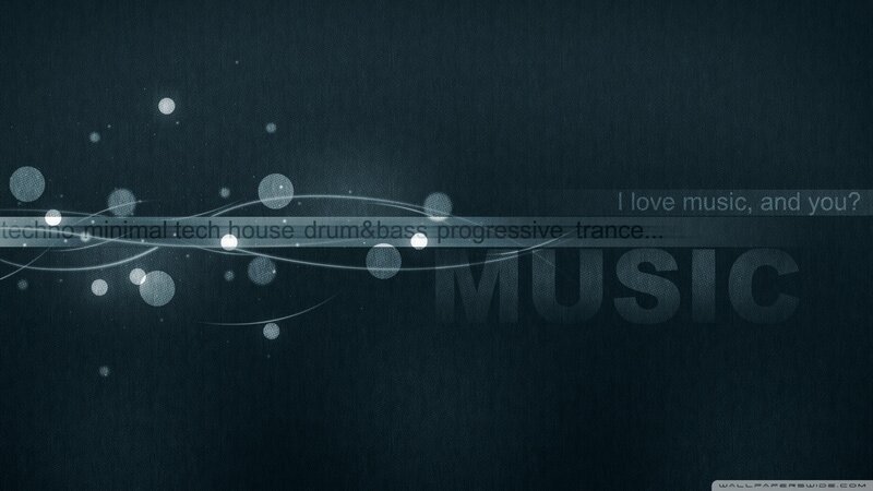 Music-themed Digital Art — Black, Minimalist