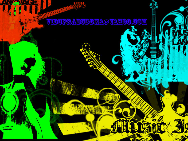 Music-themed digital artwork