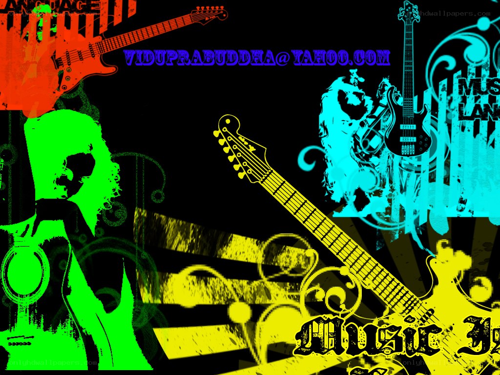 Music-themed digital artwork