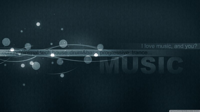Music-themed digital wallpaper