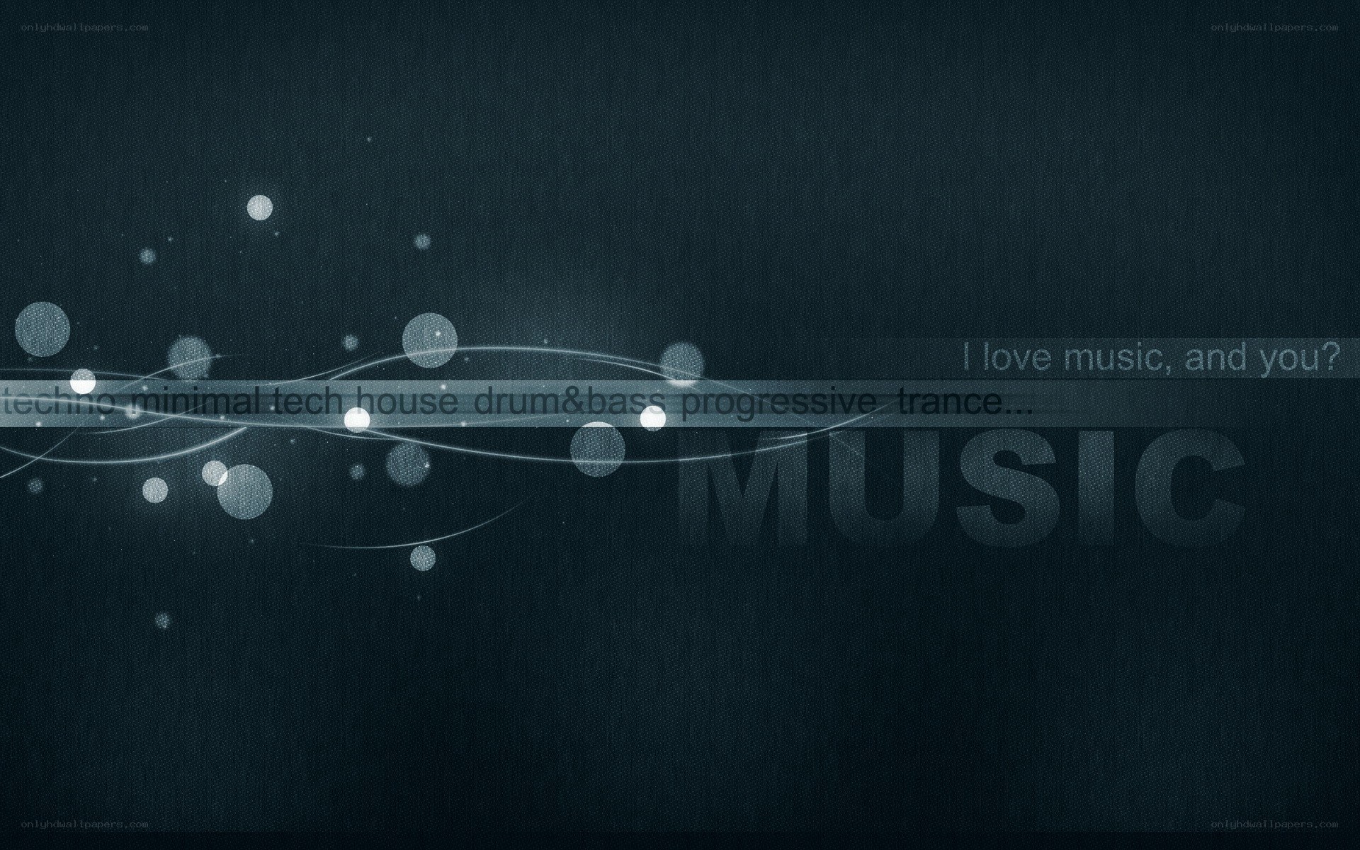 Music-themed digital wallpaper