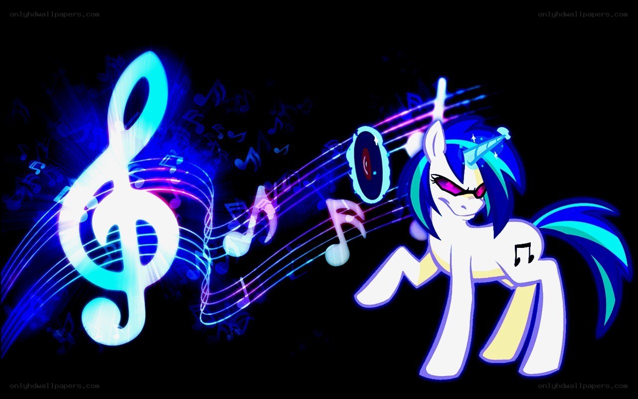 music-themed pony artwork
