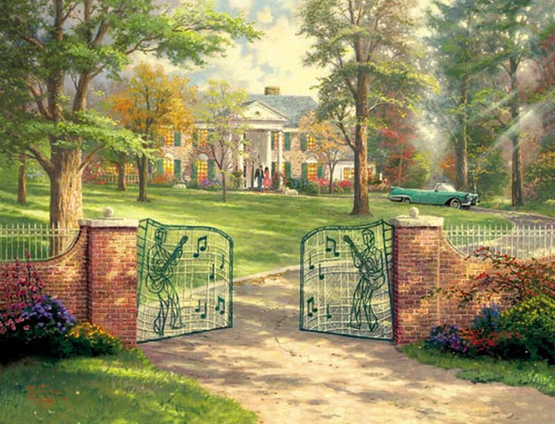 Musical Gates to Mansion