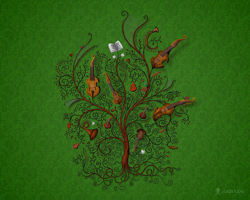 Musical Instrument Tree