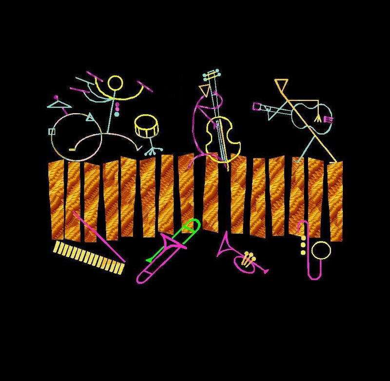musical instruments illustration