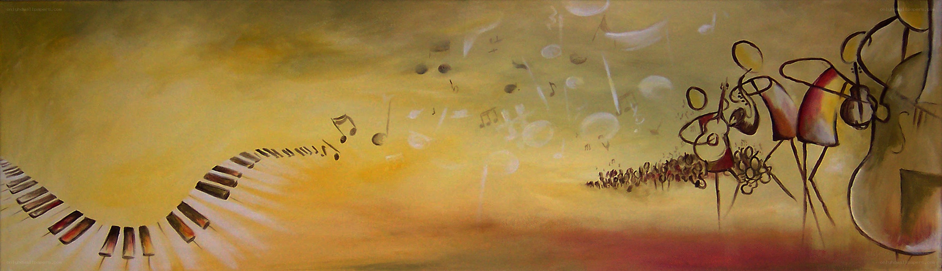 Musical journey painting
