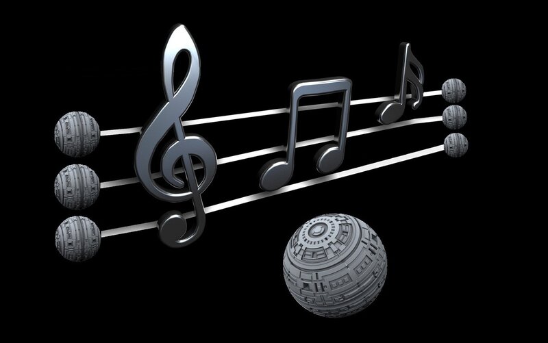 Musical Notes and Spheres