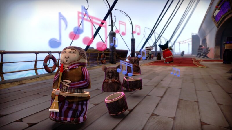 musical ship deck scene