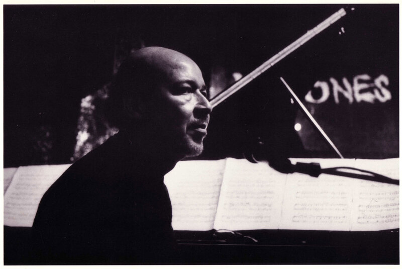 musician at the piano
