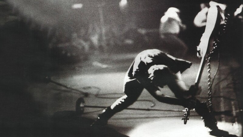 Musician on Stage — Black, Dark