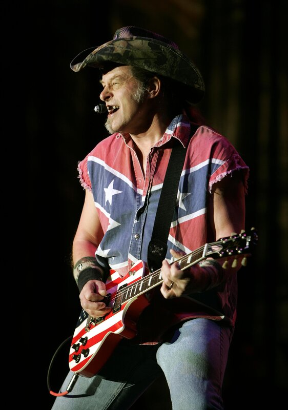 Musician performing on stage