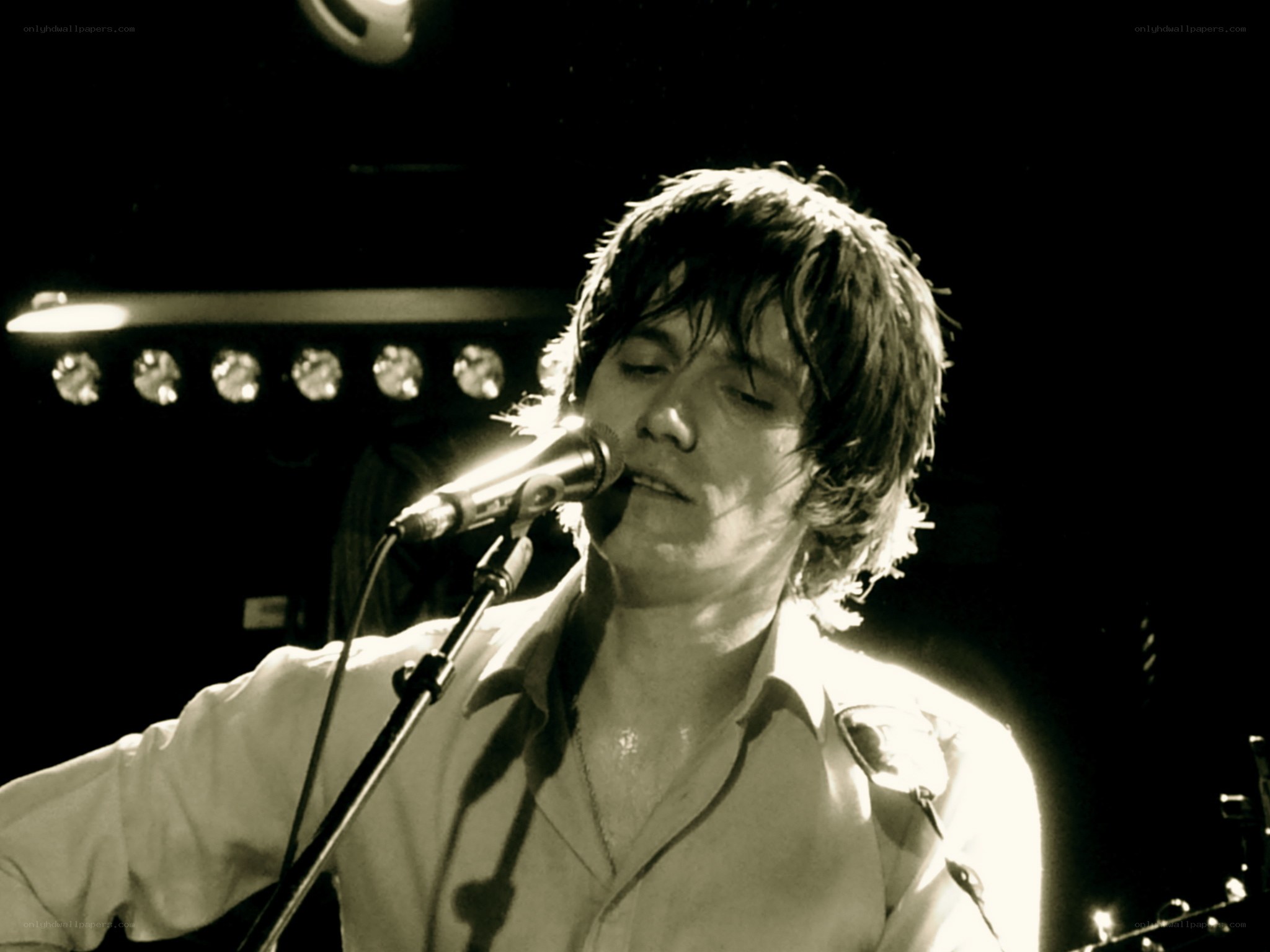 musician performing on stage