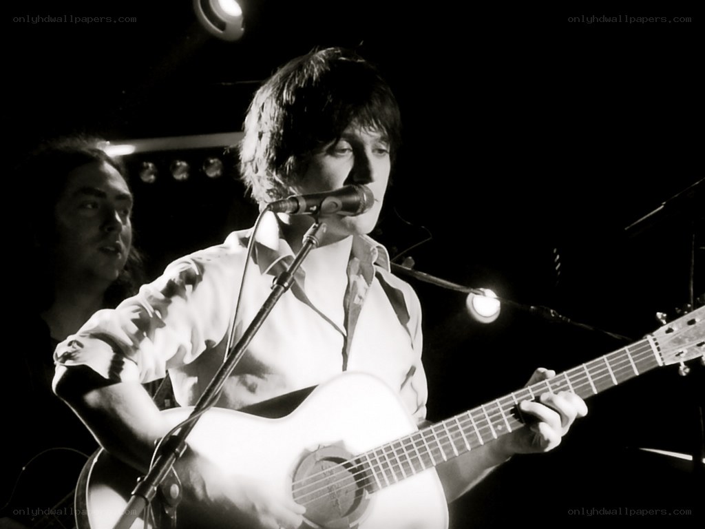 Musician performing on stage