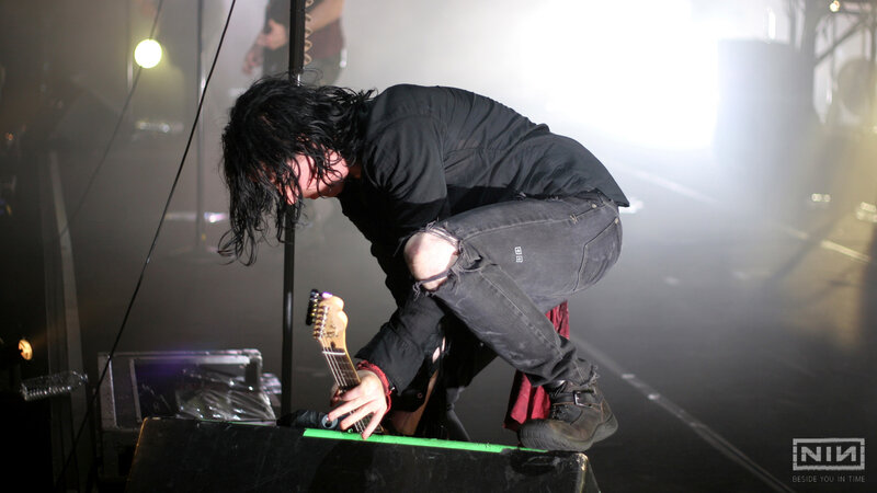 Musician performing on stage