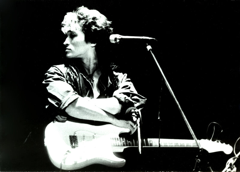 musician performing on stage