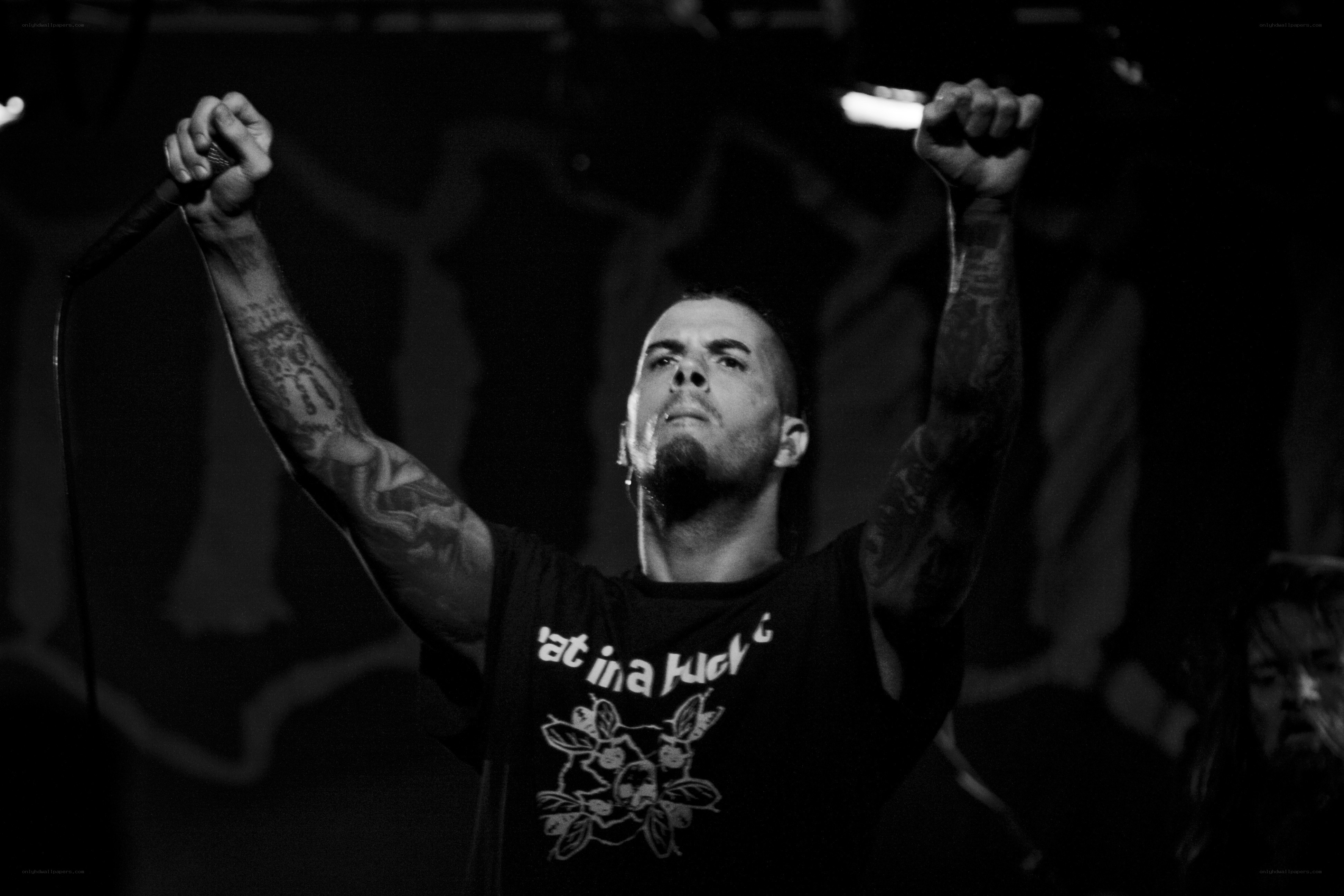 Musician performing on stage