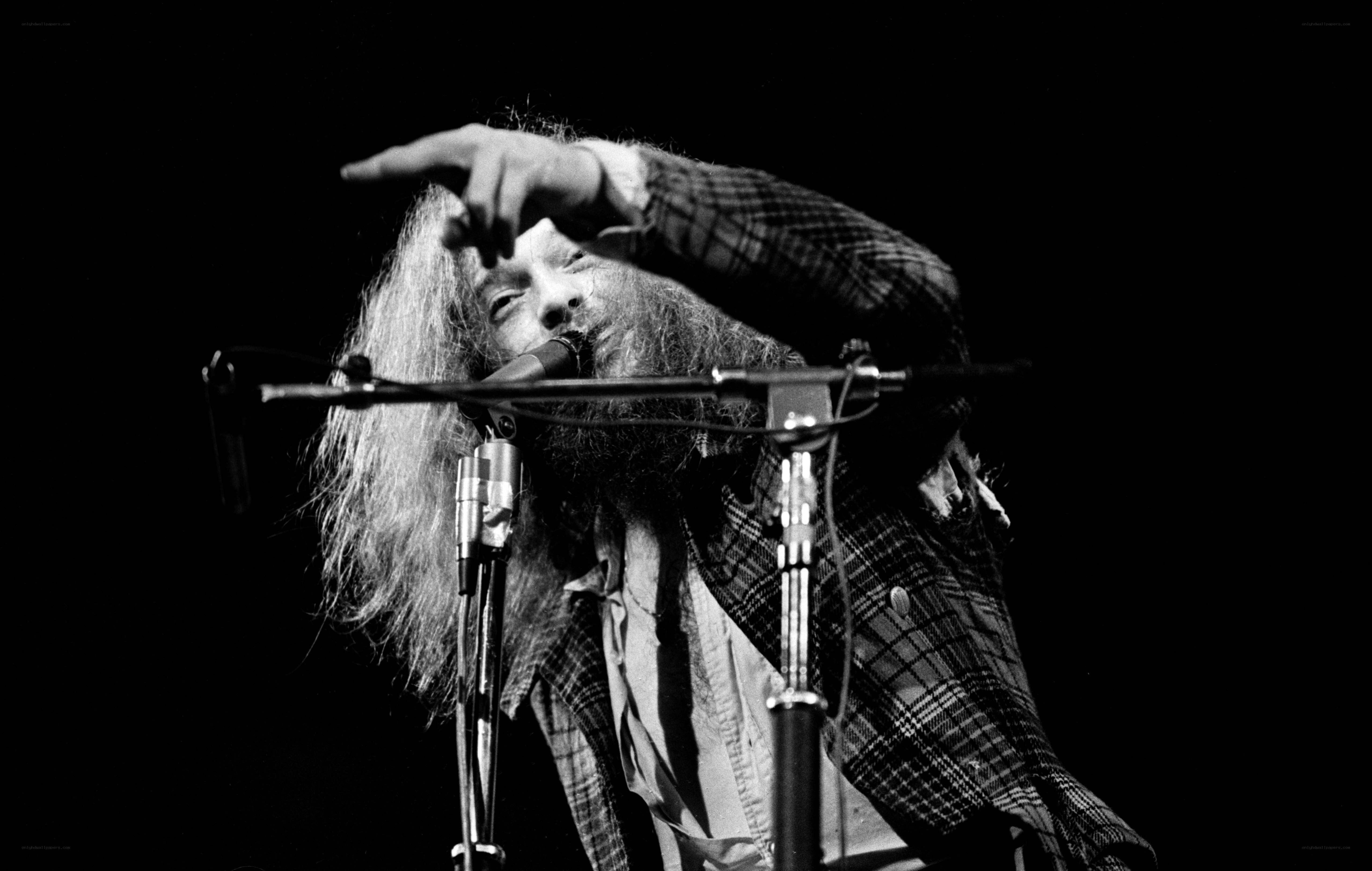 Musician performing on stage