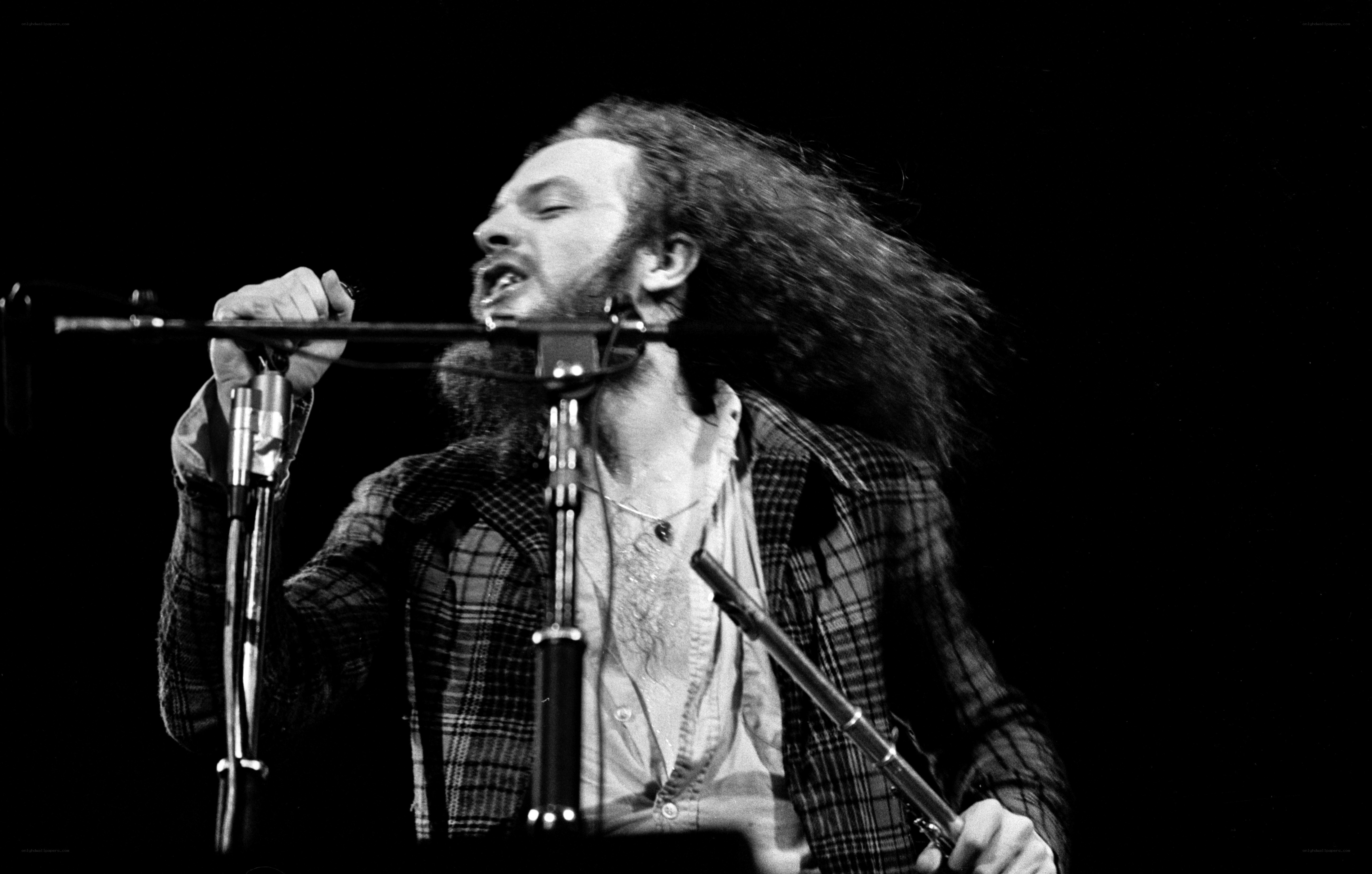Musician performing on stage