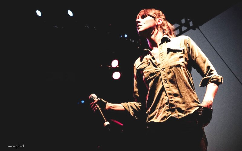 musician performing on stage