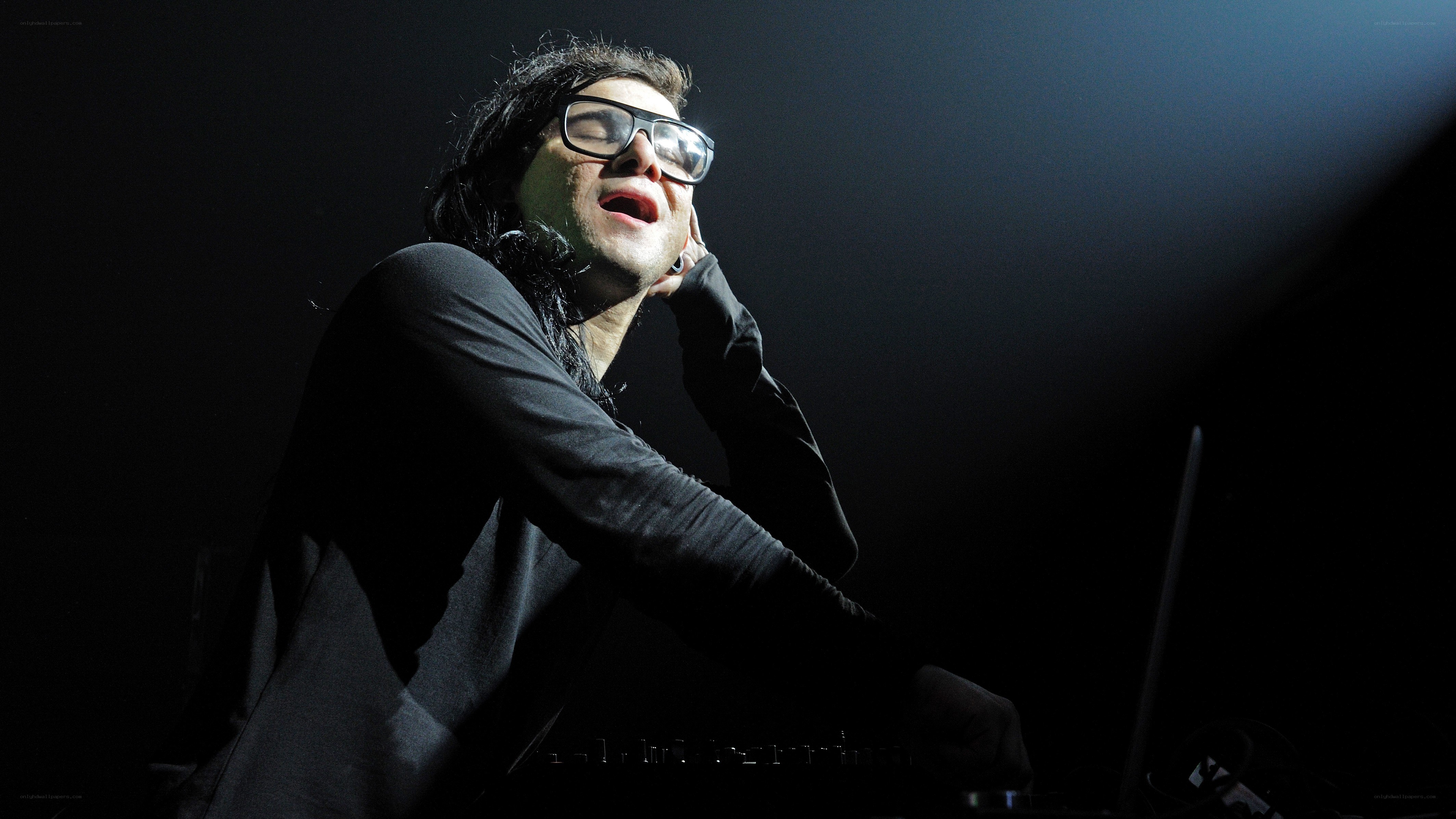 musician performing on stage
