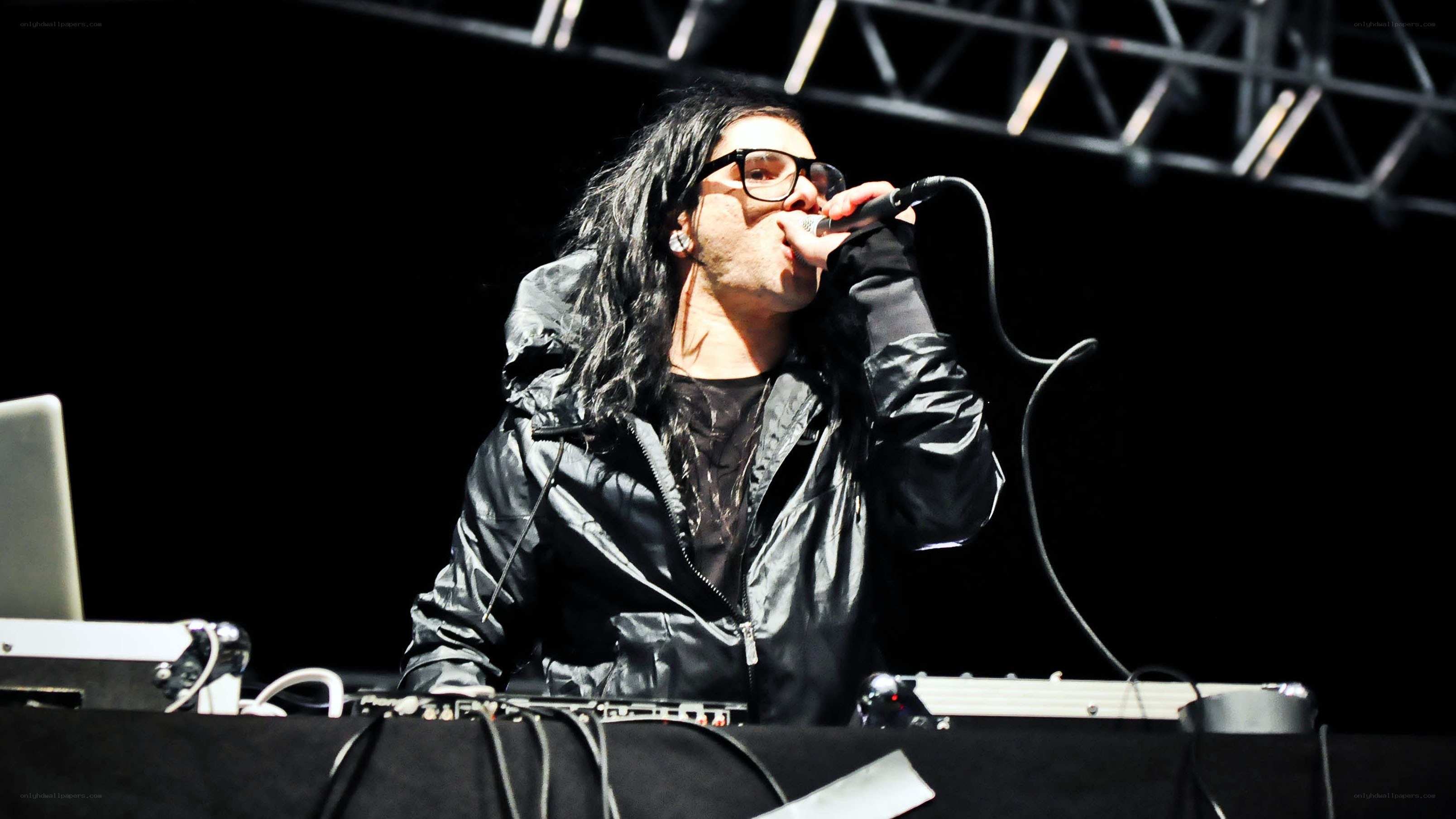 musician performing on stage