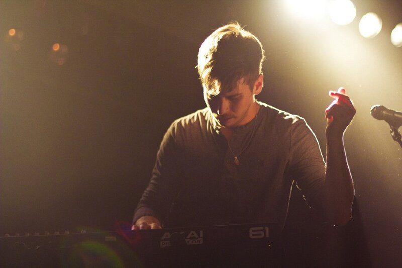 musician performing on stage