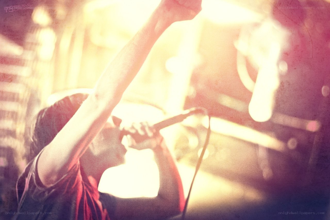 musician performing on stage