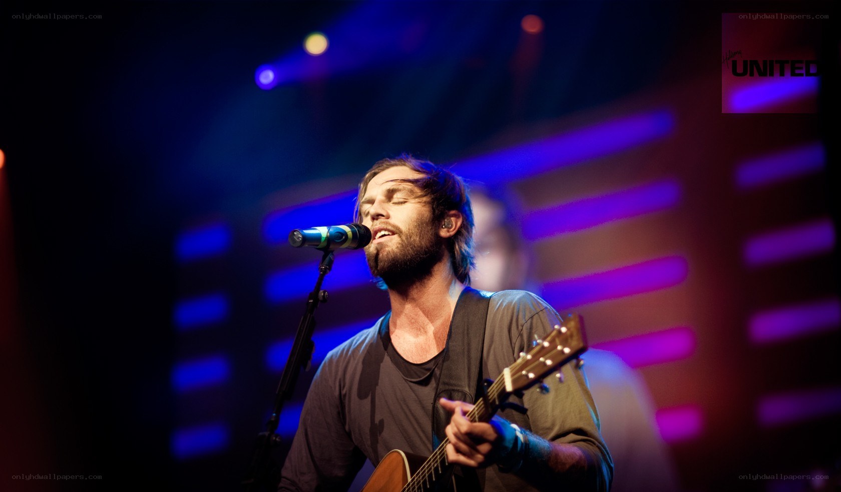 musician performing on stage
