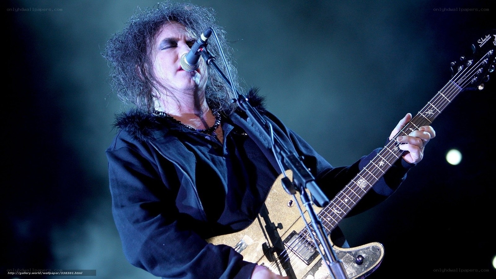 musician performing on stage