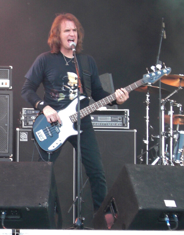 musician performing on stage