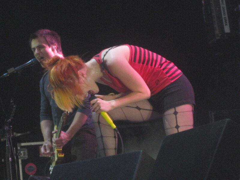 Musician performing on stage