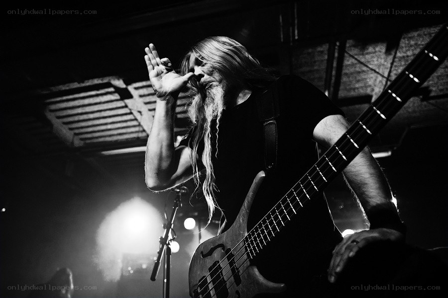 Musician performing on stage