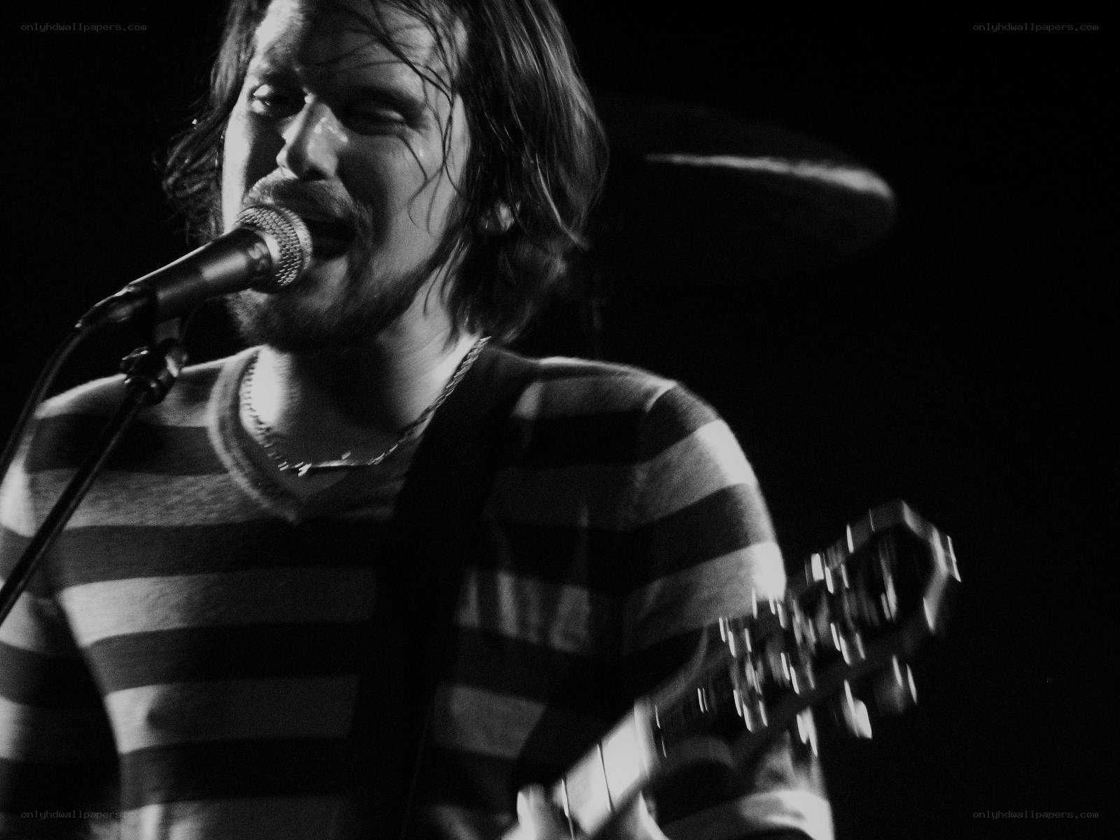 musician performing on stage