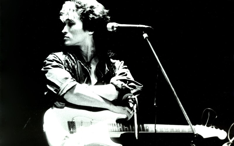 musician performing on stage
