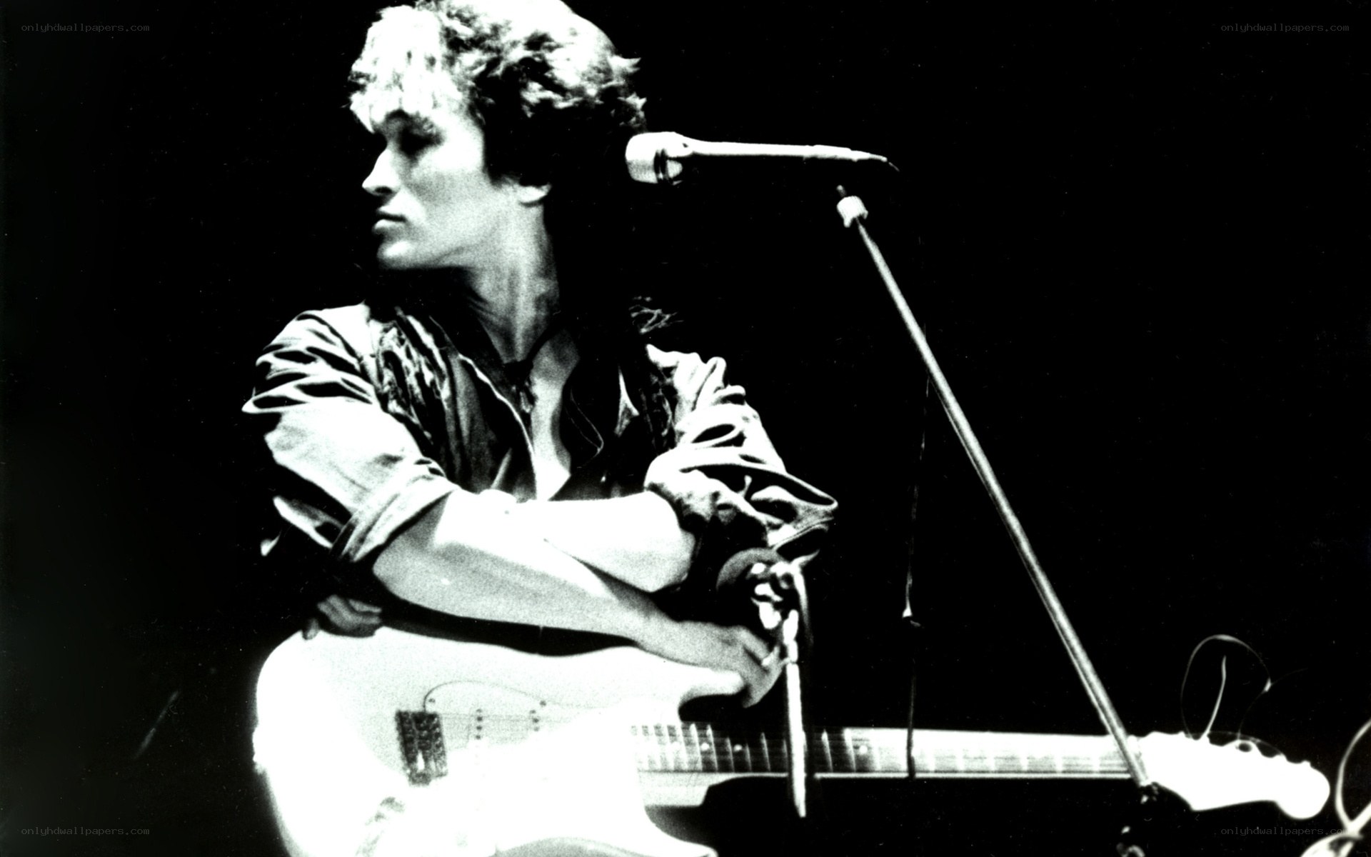 musician performing on stage