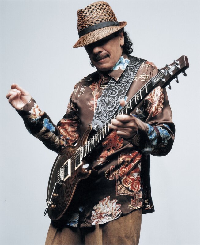 Musician playing electric guitar
