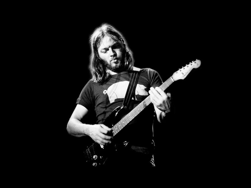 musician playing electric guitar