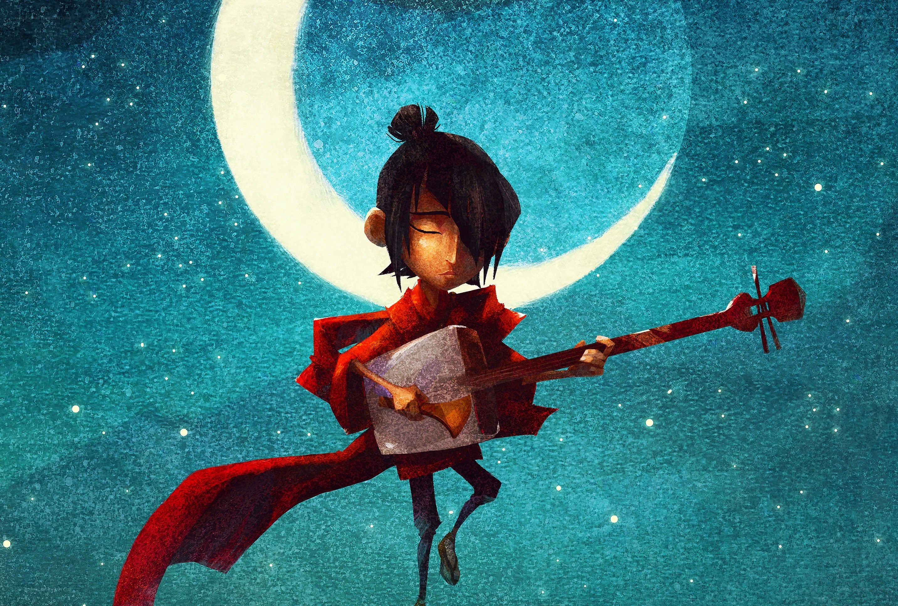 musician under the moon