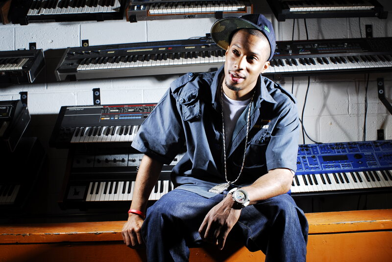 musician with keyboards