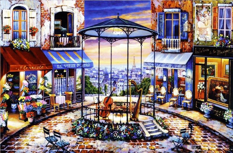 Musicians' Gazebo in Paris
