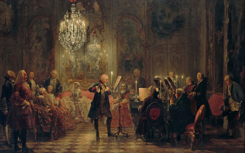 Musicians in a Ballroom