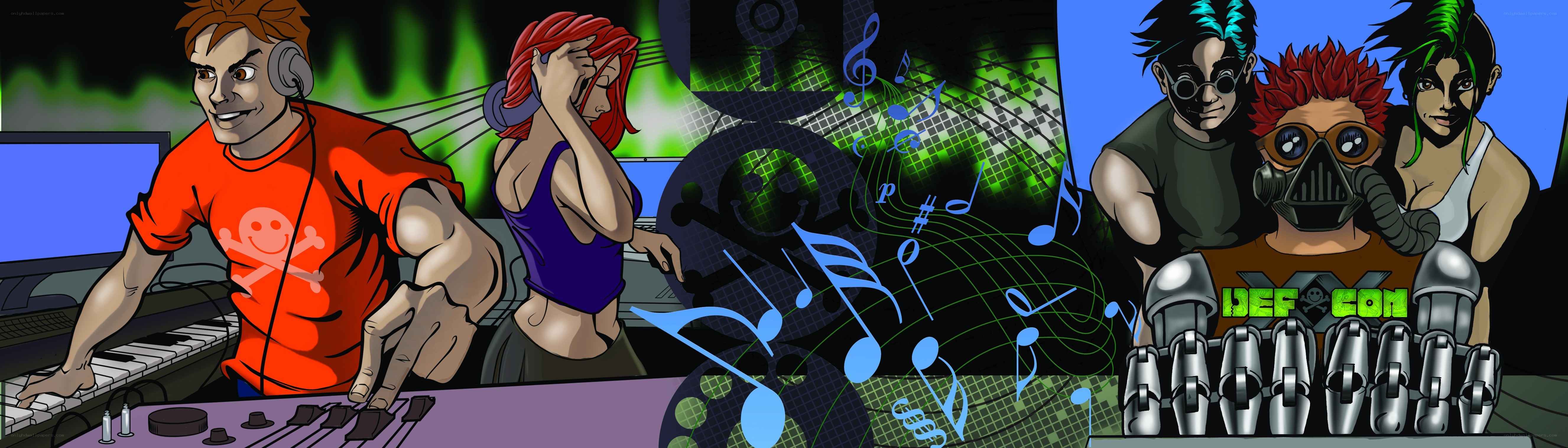musicians in a studio