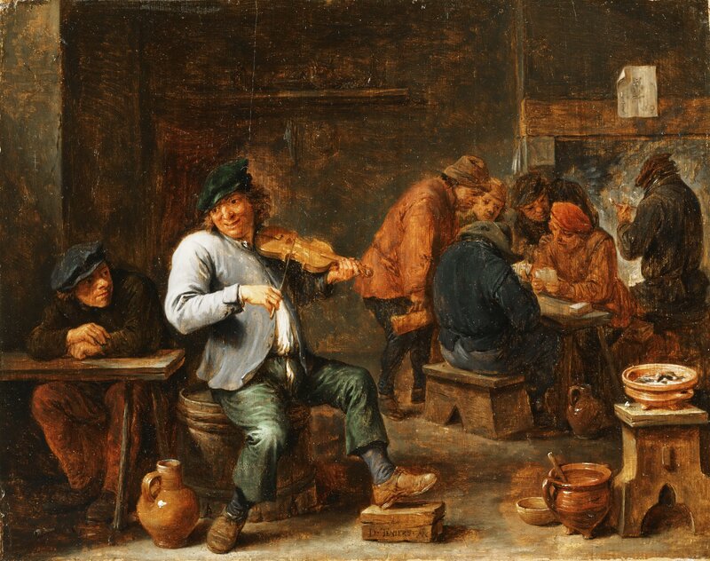 Musicians in a tavern